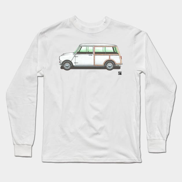 Geo3Doodles Classic C0untryman Doodle Long Sleeve T-Shirt by Geo3doodles